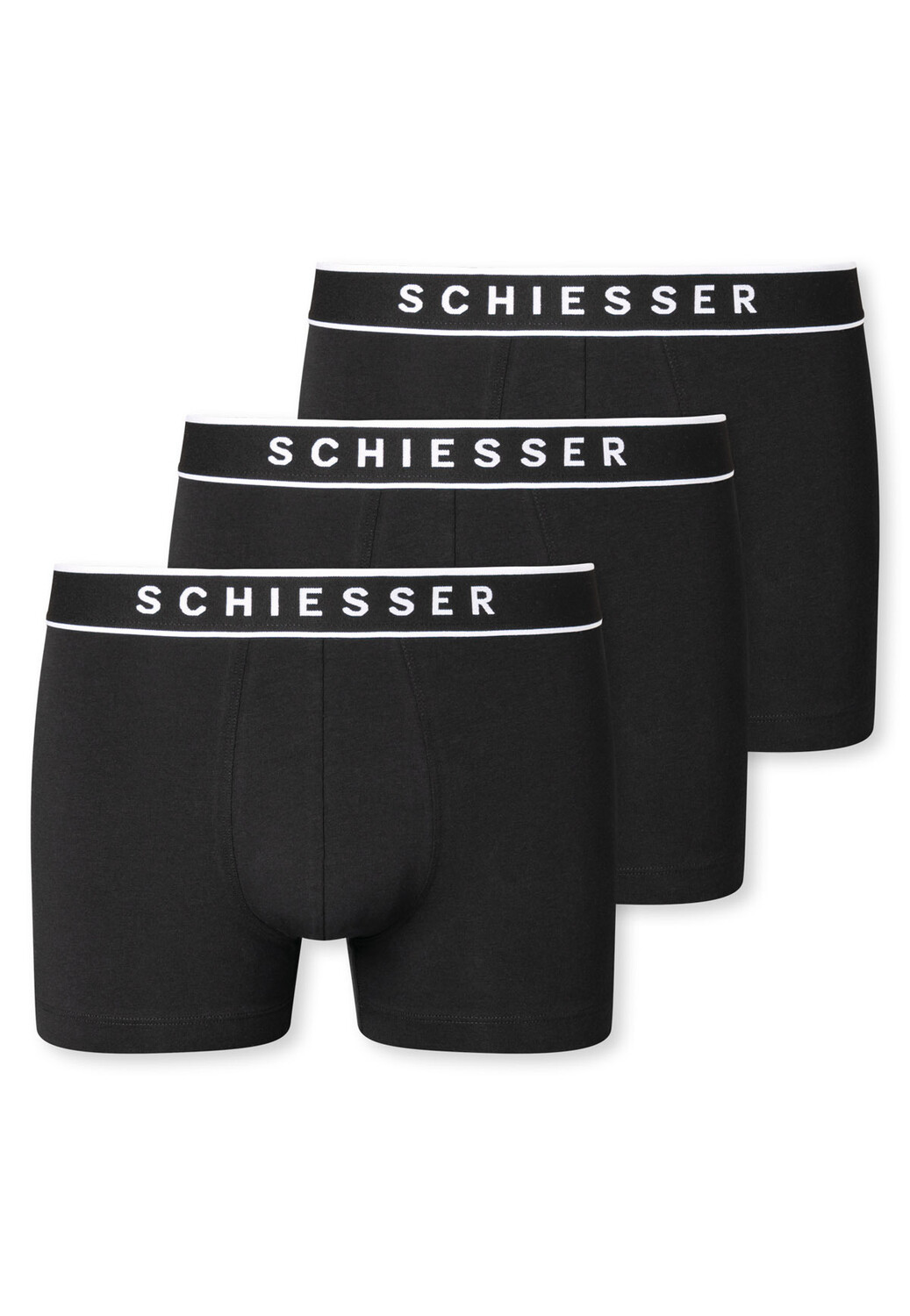 

Боксеры Schiesser Boxershort 3 шт, черный