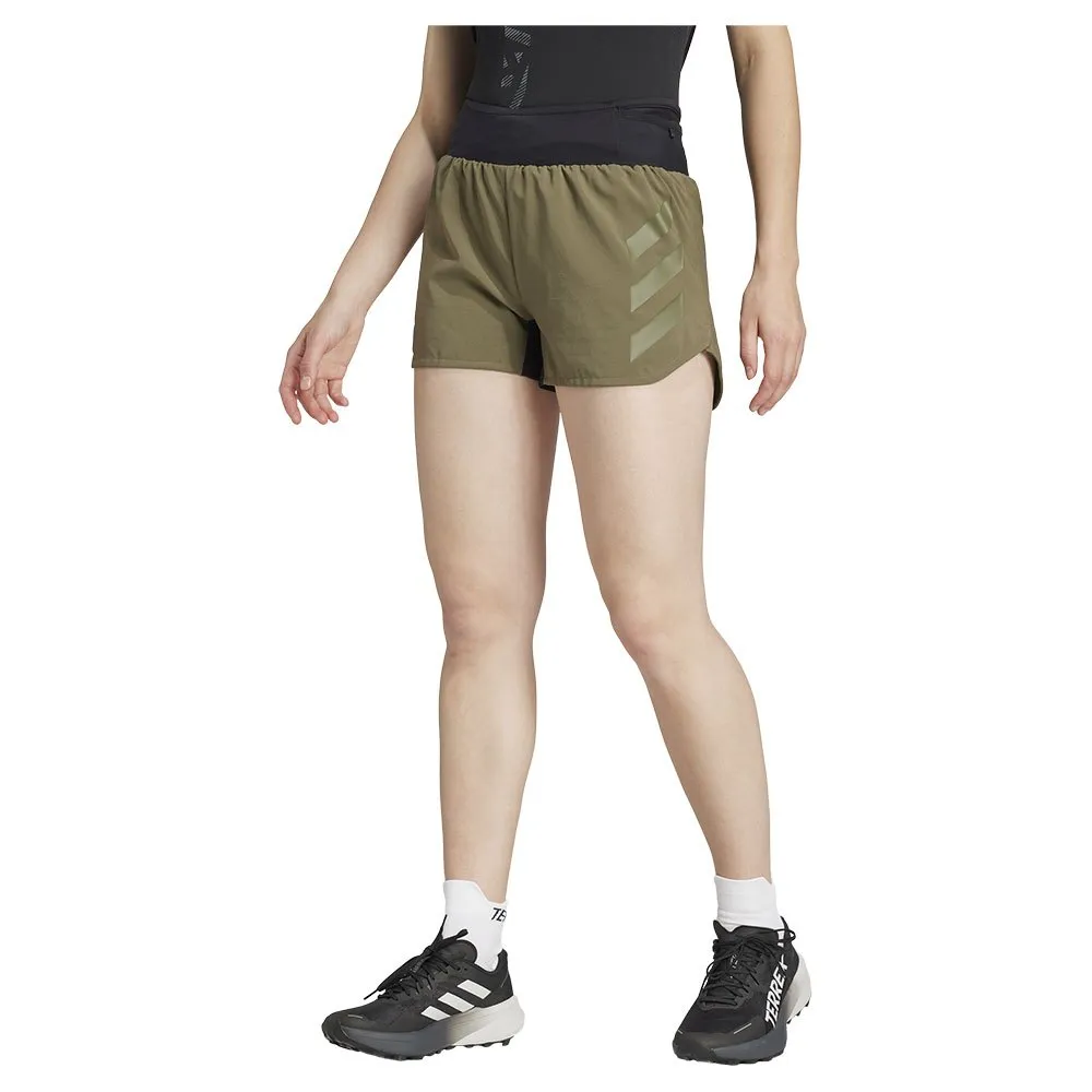 

Шорты adidas Terrex Agravic Trail Running 3´´, зеленый