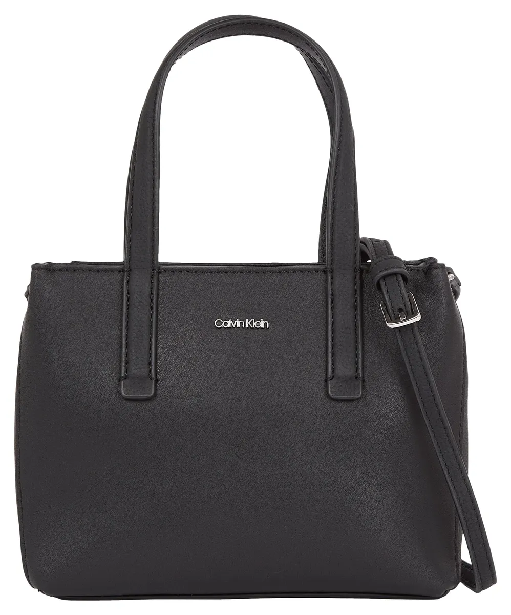 

Calvin Klein Shopper "CK MUST MINI TOTE_PU/NUBUCK", сумка женская сумка с ручкой женская сумка через плечо, цвет Ck Black
