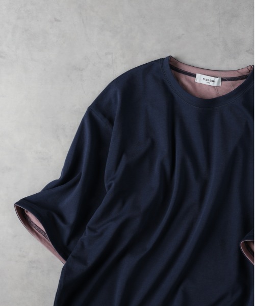 

Футболка с коротким рукавом, плотная двухсторонняя ткань Right-on, темно-синий