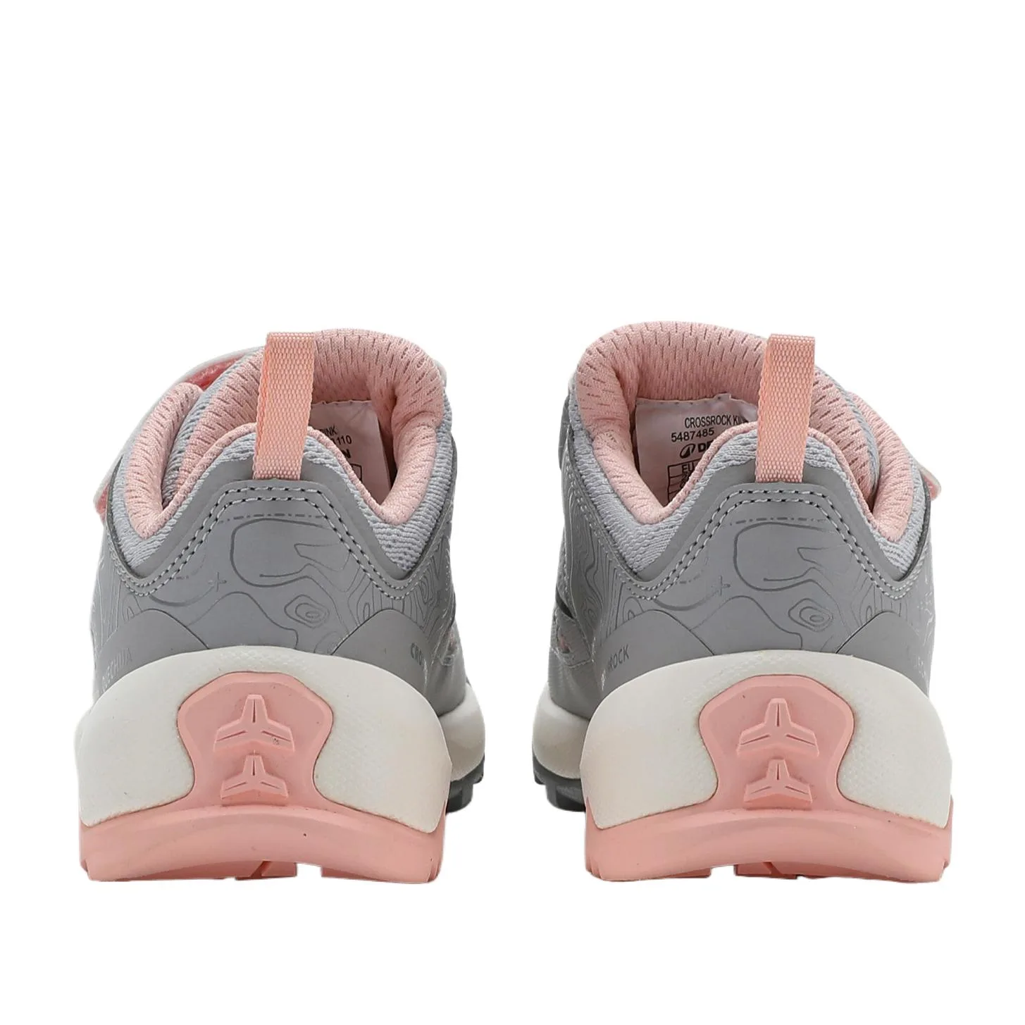 DECATHLON Детские уличные кроссовки Zinc Gray/Pearl Powder — фото 3