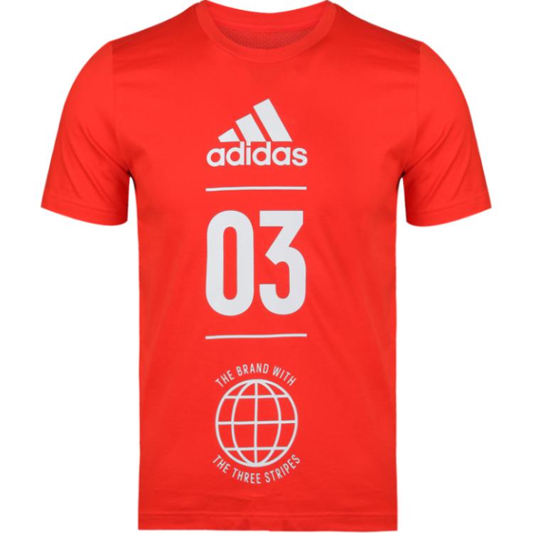 

Детская футболка Adidas, красная