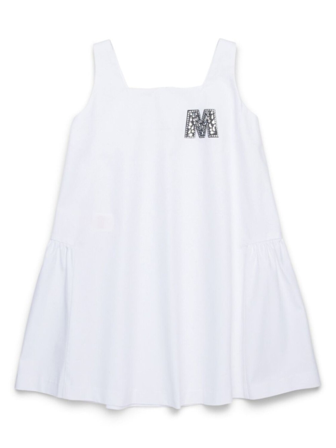 

Marni Kids платье с логотипом, белый