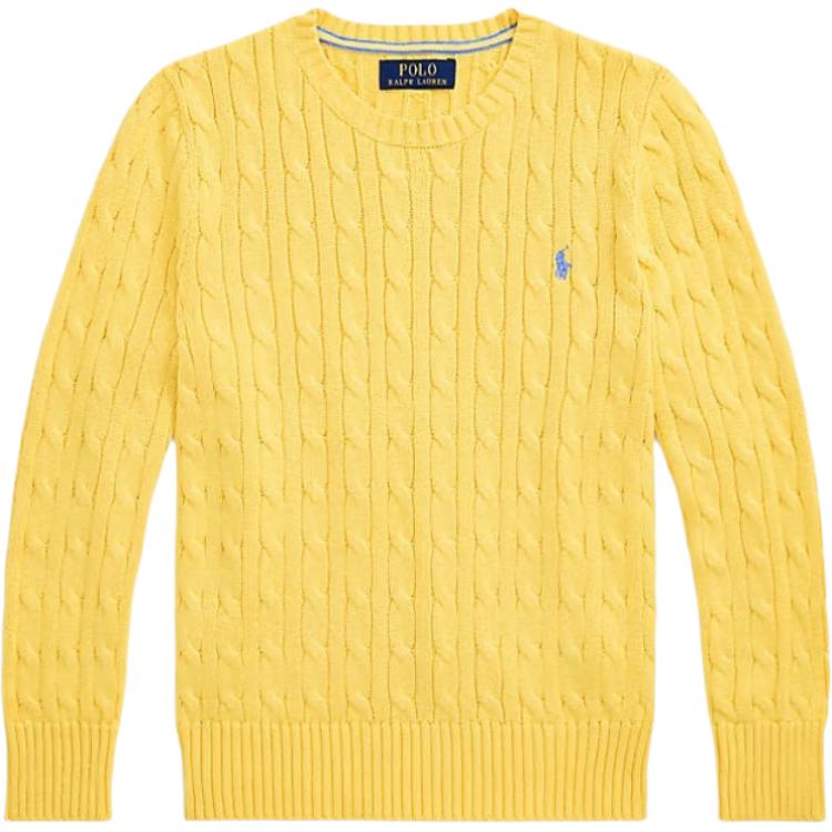 Polo Ralph Lauren Свитер FW24 желтый Kids' — фото 4