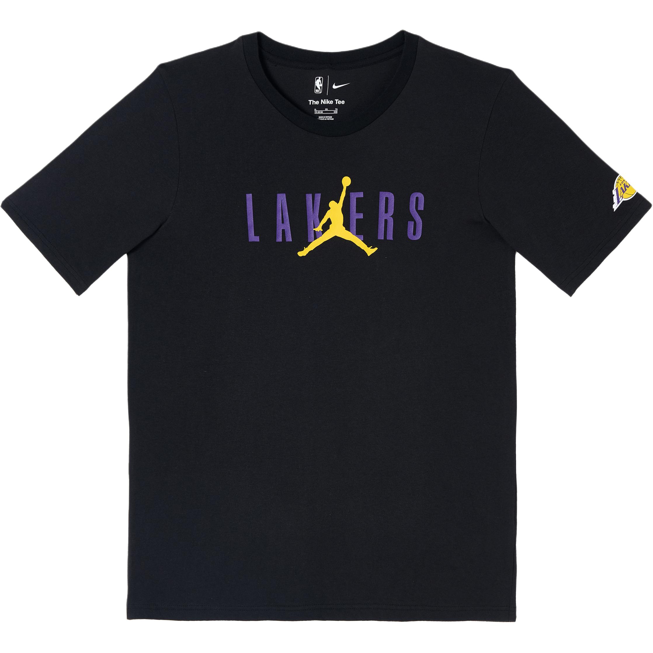

Футболка nba los angeles lakers для подростков Jordan, черный