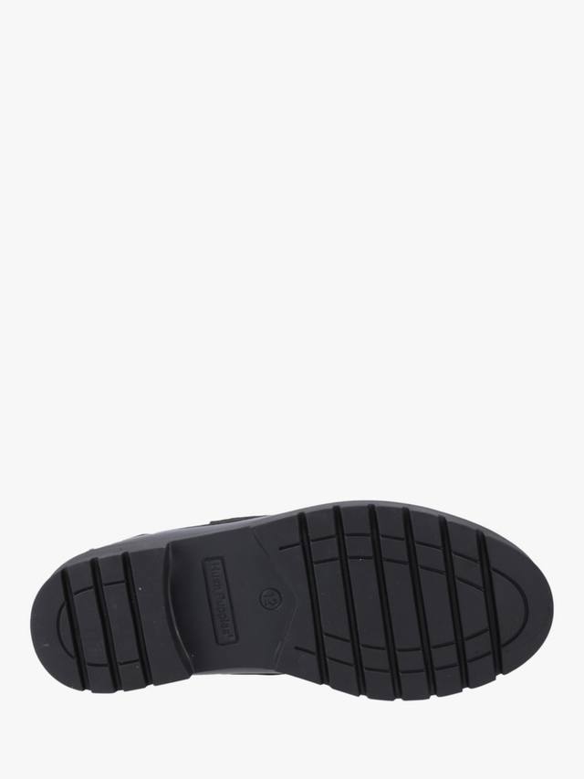 Детские школьные туфли Lucy Senior из лаковой кожи Hush Puppies, Black — фото 4