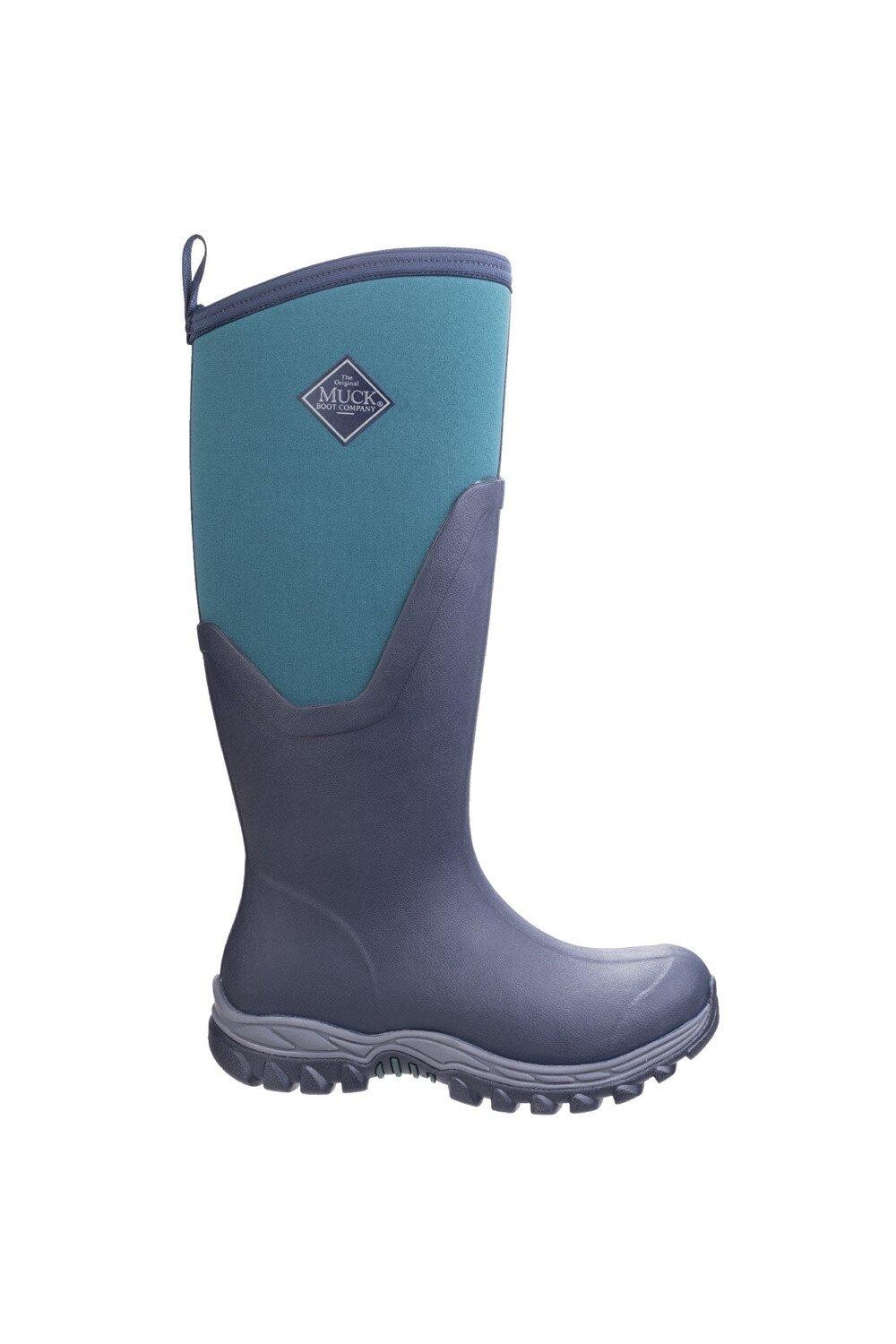 Женские резиновые сапоги Muck Boots Arctic Sport II высокие, синий — фото 4