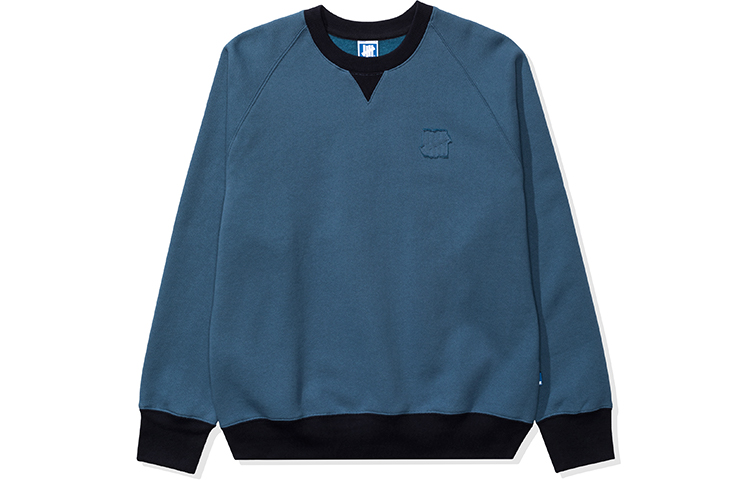 

Толстовка унисекс с круглым вырезом, средней толщины, стандартного размера Undefeated, синий