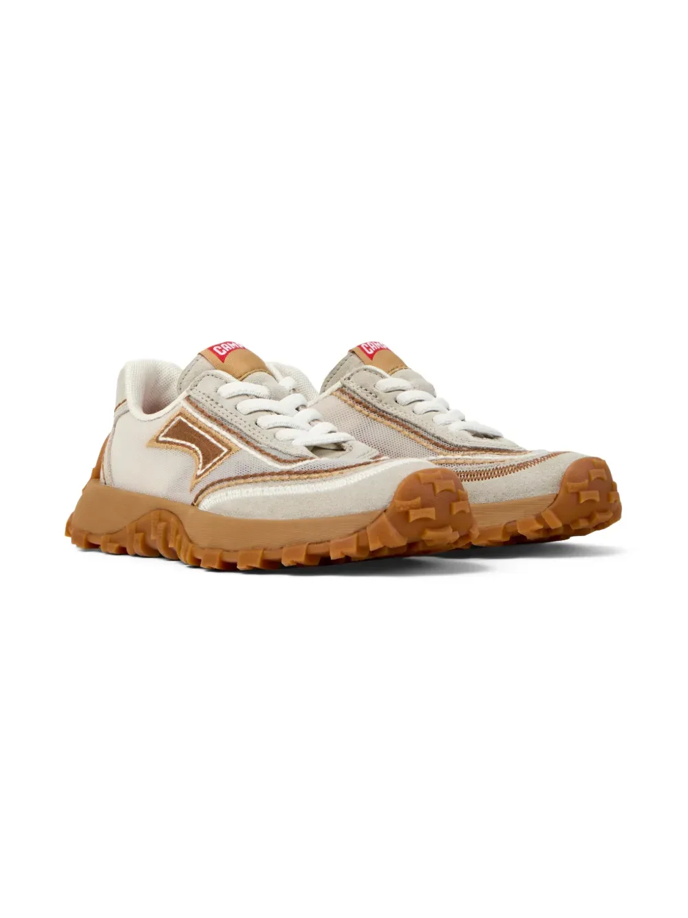 Кроссовки Contrast Twins Camper Kids, бежевый