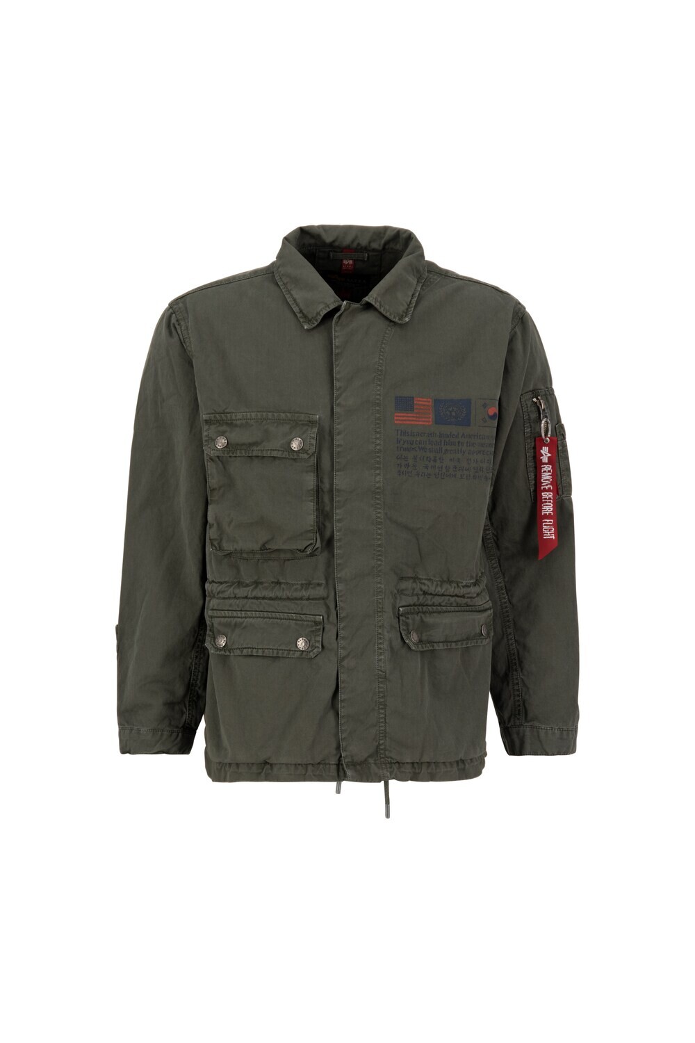 

Межсезонная куртка Alpha Industries, серый