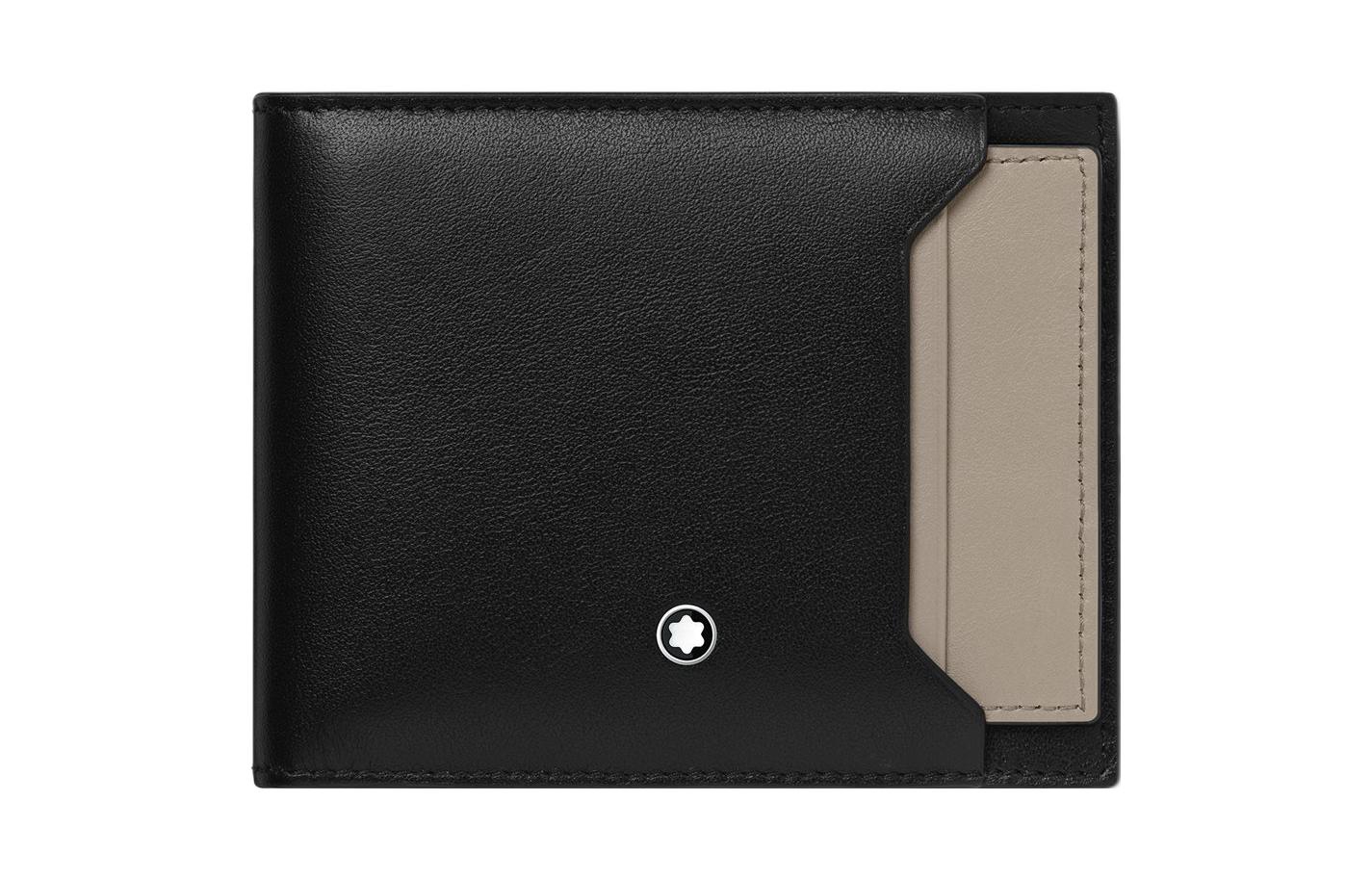 

MONTBLANC Кожаный бифолд кошелёк с логотипом