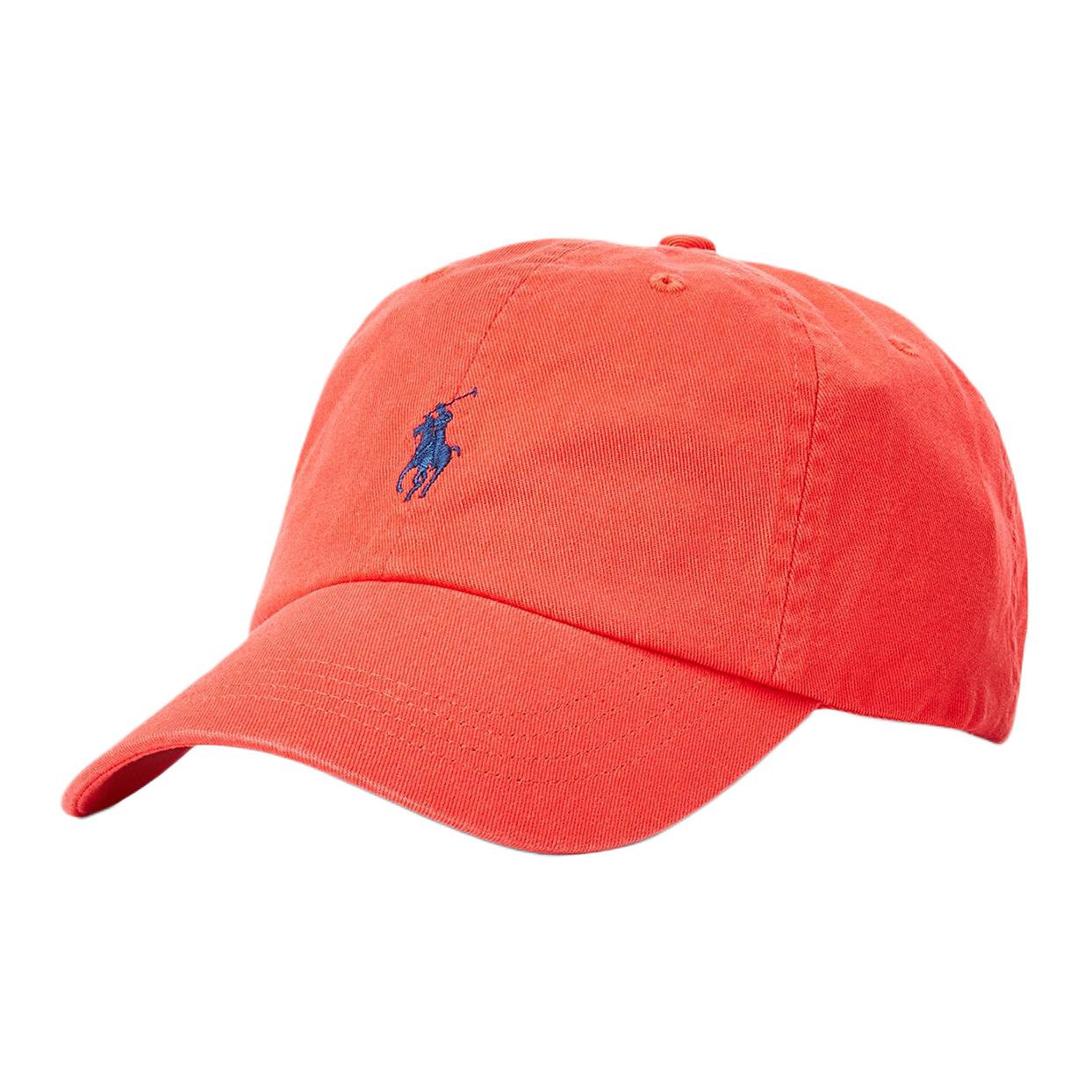 

Polo Ralph Lauren Вышитая кепка с логотипом, Red Coral Red
