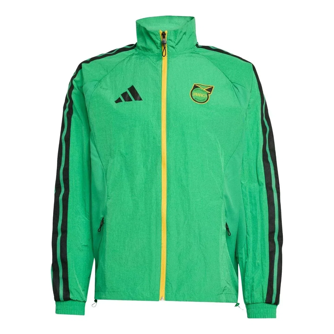 Куртка Adidas Jamaica 2026 x Bob Marley Home Anthem, зеленый