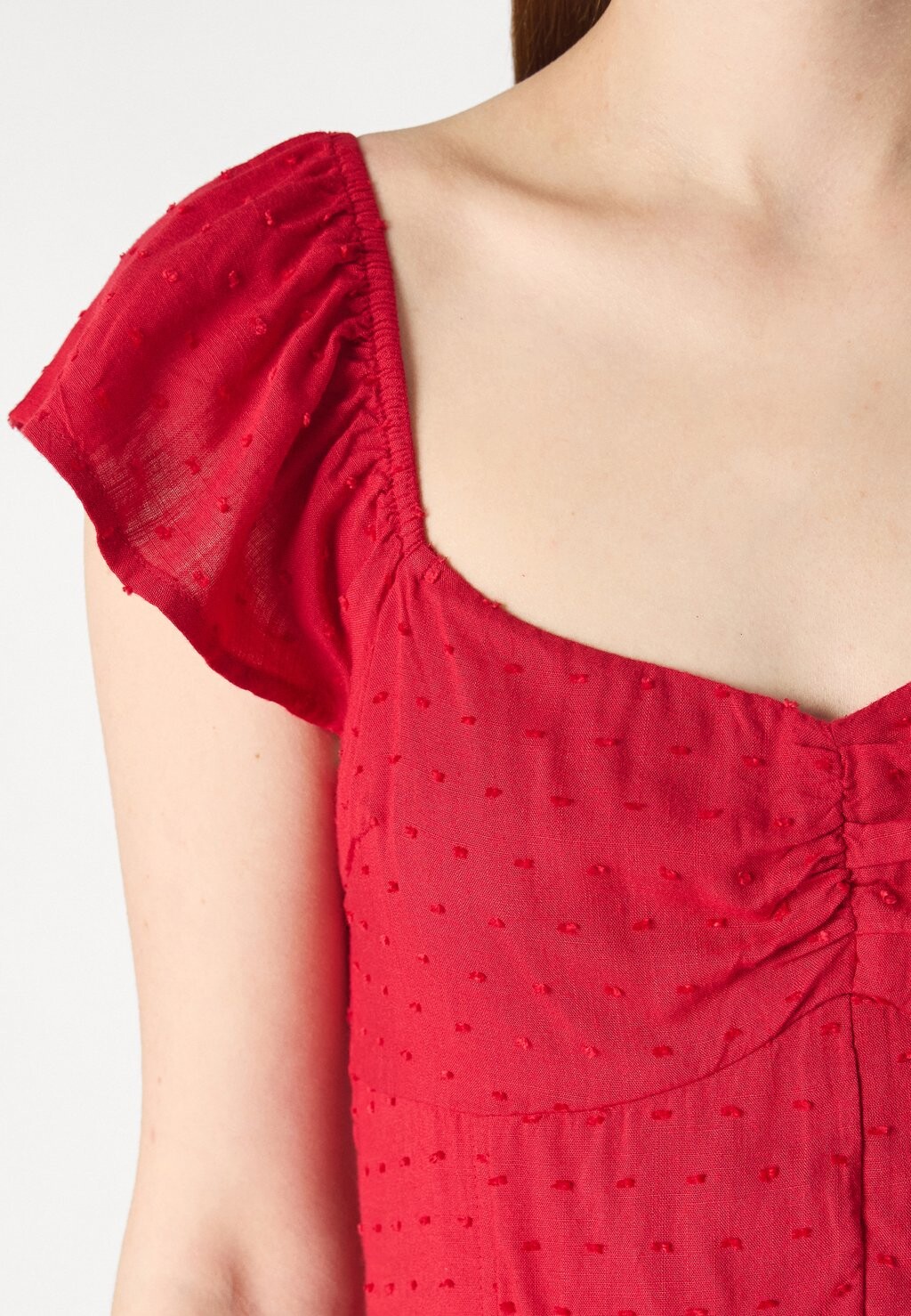 

Повседневное платье PINCH BUST SKORT DRESS Hollister Co., красный
