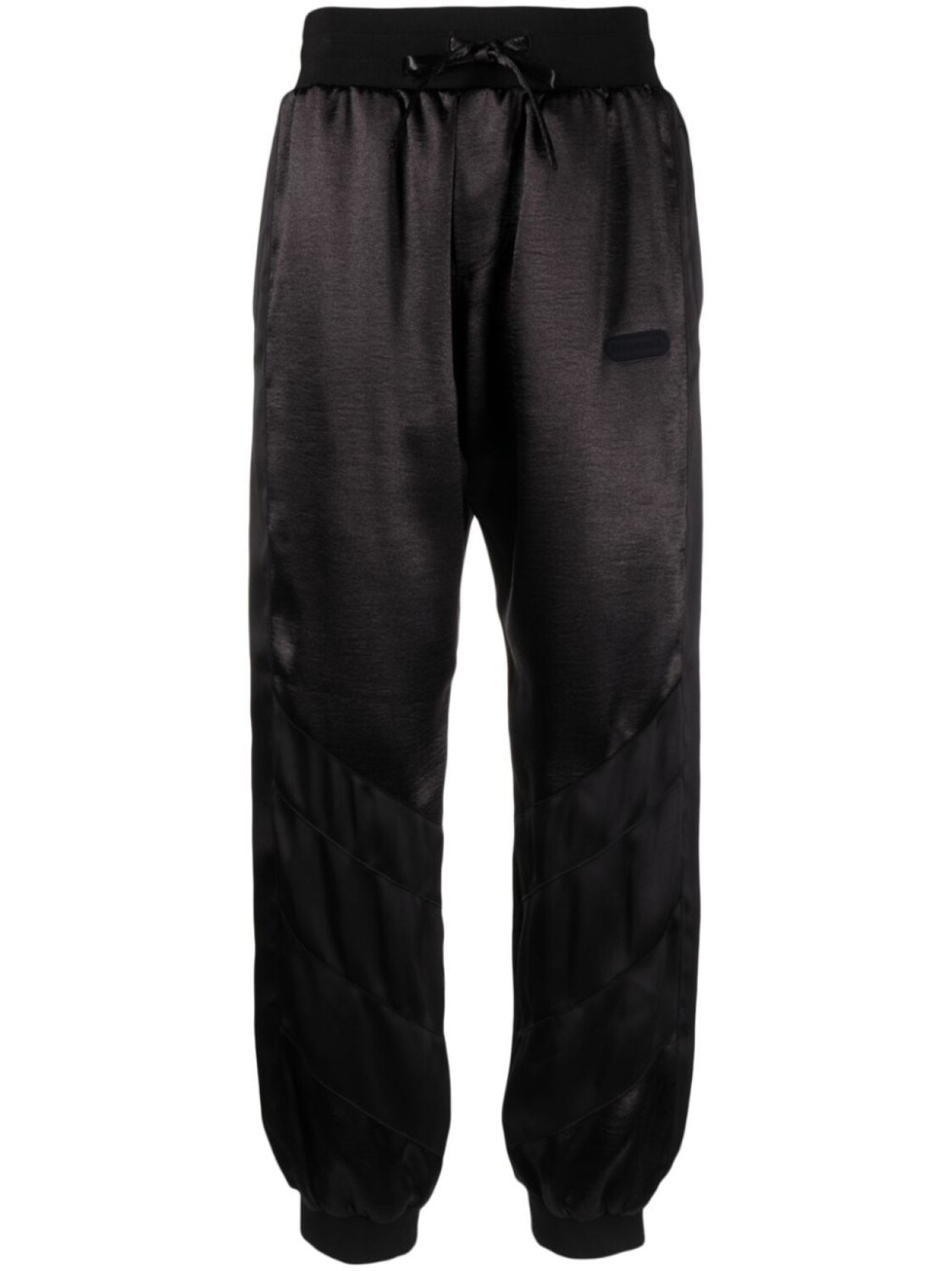 

Атласные спортивные брюки Dsquared2, черный