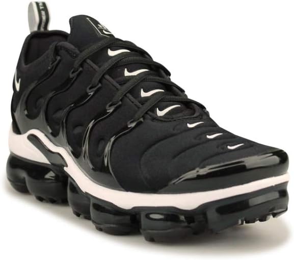 Мужские беговые кроссовки Nike Air Vapormax Plus, белый/черный — фото 3