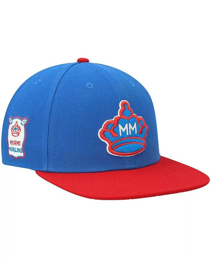 

Мужская синяя кепка Miami Marlins City Connect Captain Snapback '47 '47 Brand