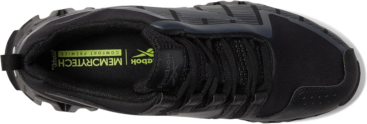 Мужские беговые кроссовки Reebok ZigWild Tr 6, Black Cold Grey White — фото 3