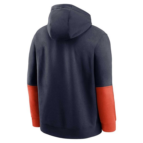 Мужской синий свитшот с капюшоном Virginia Cavaliers 2024 Sideline Club Fleece Nike — фото 4