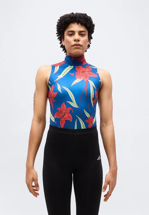 Верхняя часть комбинезона в стиле фермерского дома Adidas Sportswear, Super Green/Tactile Red/Dark Marine