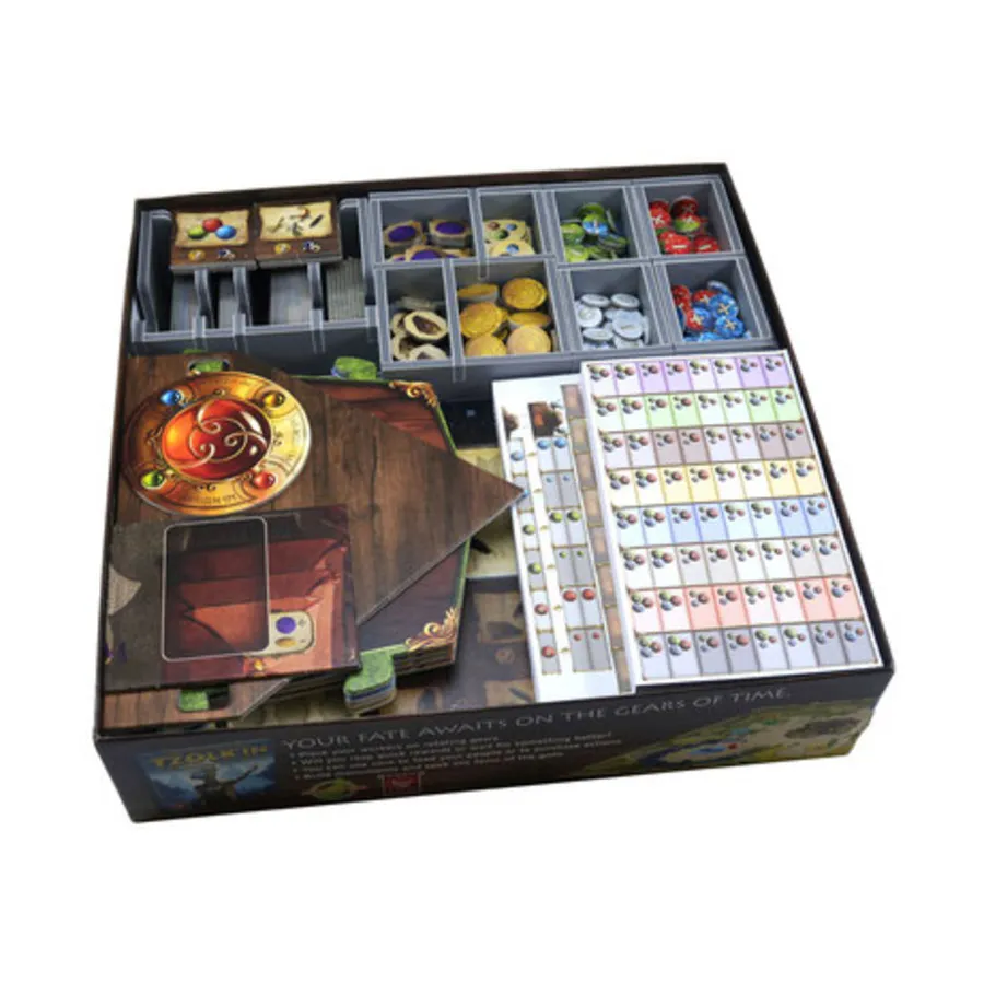 

Вставка для алхимиков с расширением The King's Golem, Inserts and Organizers A-F (Folded Space)