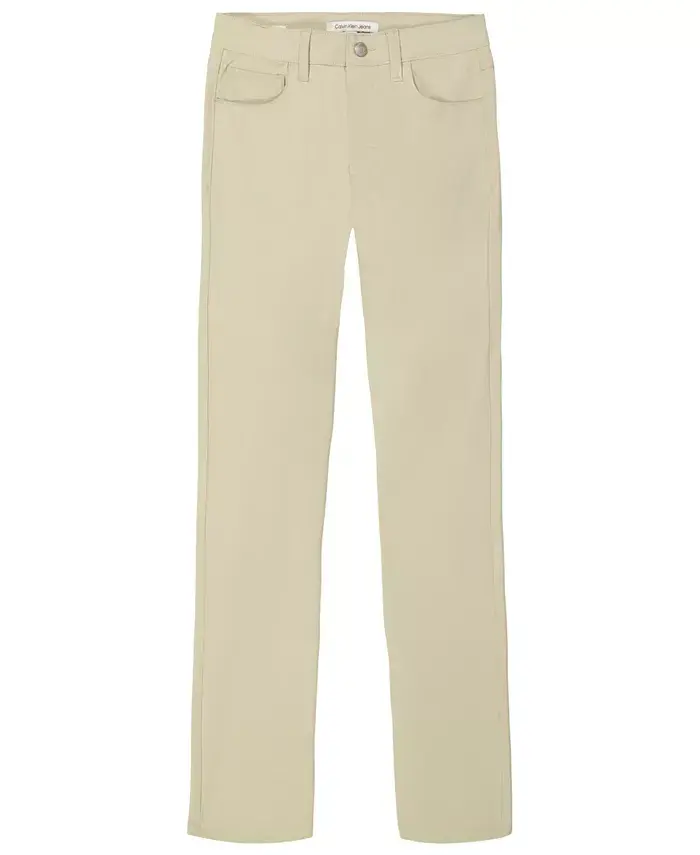 

Брюки для мальчиков 8-20 Slim Fit Calvin Klein, белый