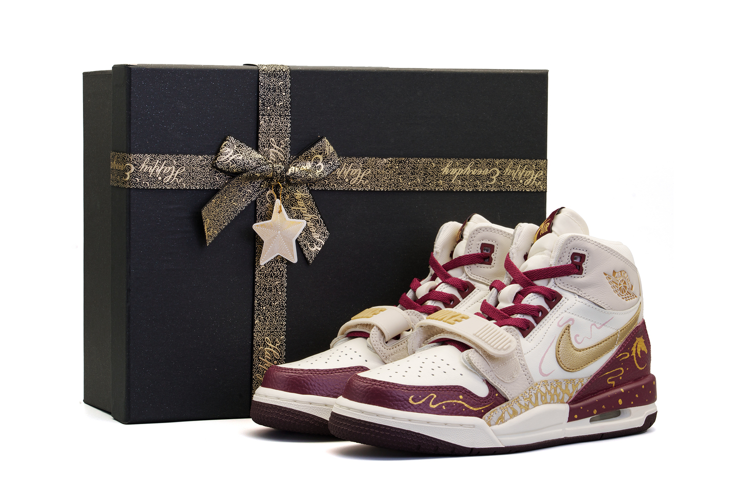 

Легаси 312 детские баскетбольные кроссовки Grade School Jordan, бежевый