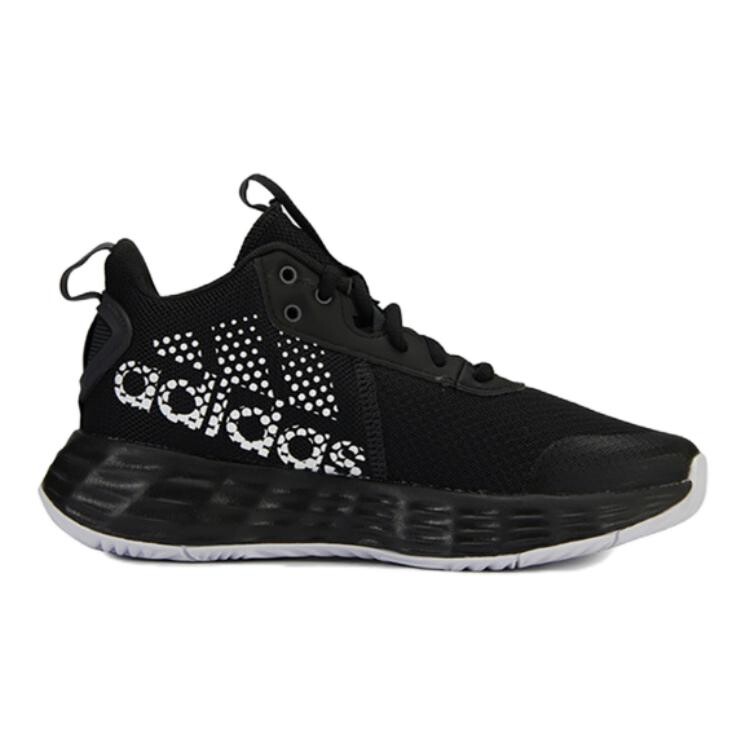 Баскетбольные кроссовки OwnTheGame 2.0 для детей, средние, черные/белые Adidas — фото 2