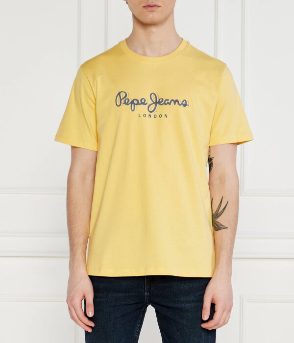 

Футболка мужская Pepe Jeans London с логотипом, желтый