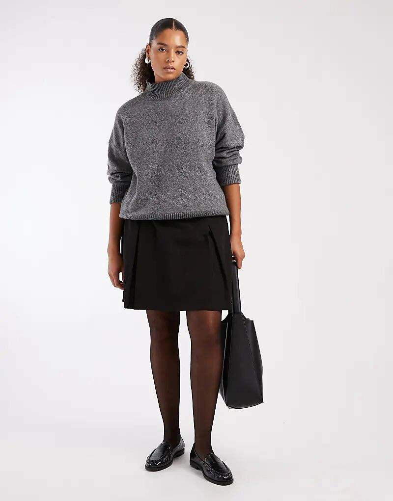 

Базовая юбка-шорты New Look Curve черного цвета