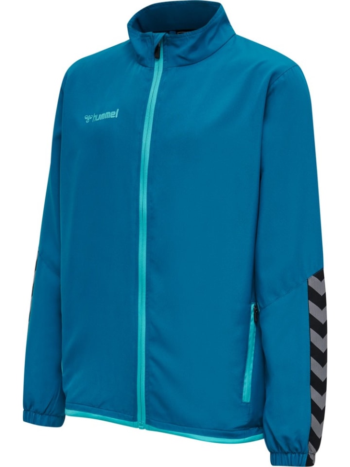 

Детская спортивная куртка синего цвета Hummel