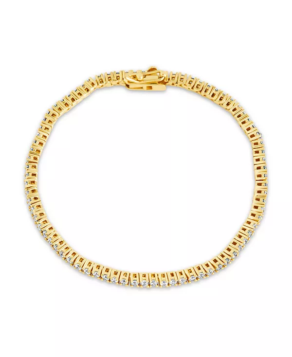 

Теннисный браслет Mirabell с кубическим цирконием Sterling Forever, gold