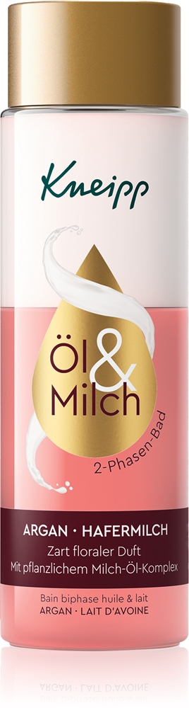 

Двухфазное масло для ванн с аргановым маслом и овсяным молоком Kneipp, 250 мл