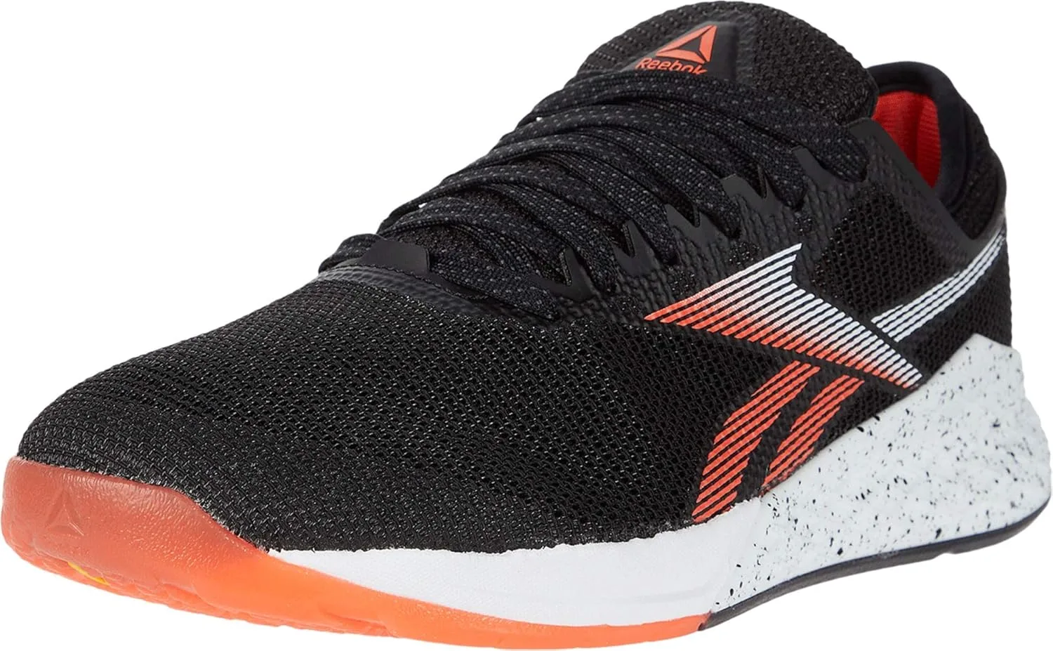 Гимнастические кроссовки Reebok Nano 9 для мужчин, белый/черный/ярко-оранжевый