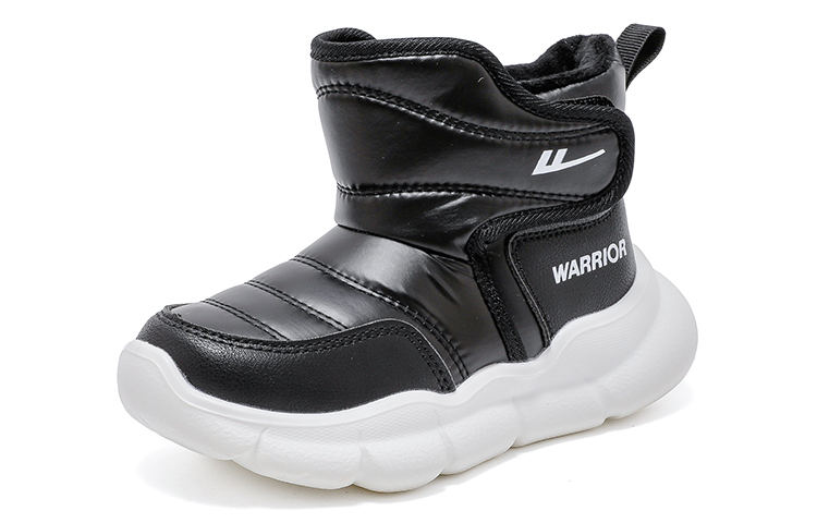 Warrior Heat Sensitivity Collection Противоскользящие утепленные детские ботинки, Черный — фото 3