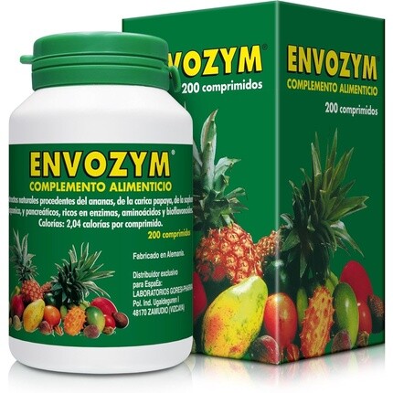 

Nutribiol ENVOZYM Добавка 200 капсул Dimefar