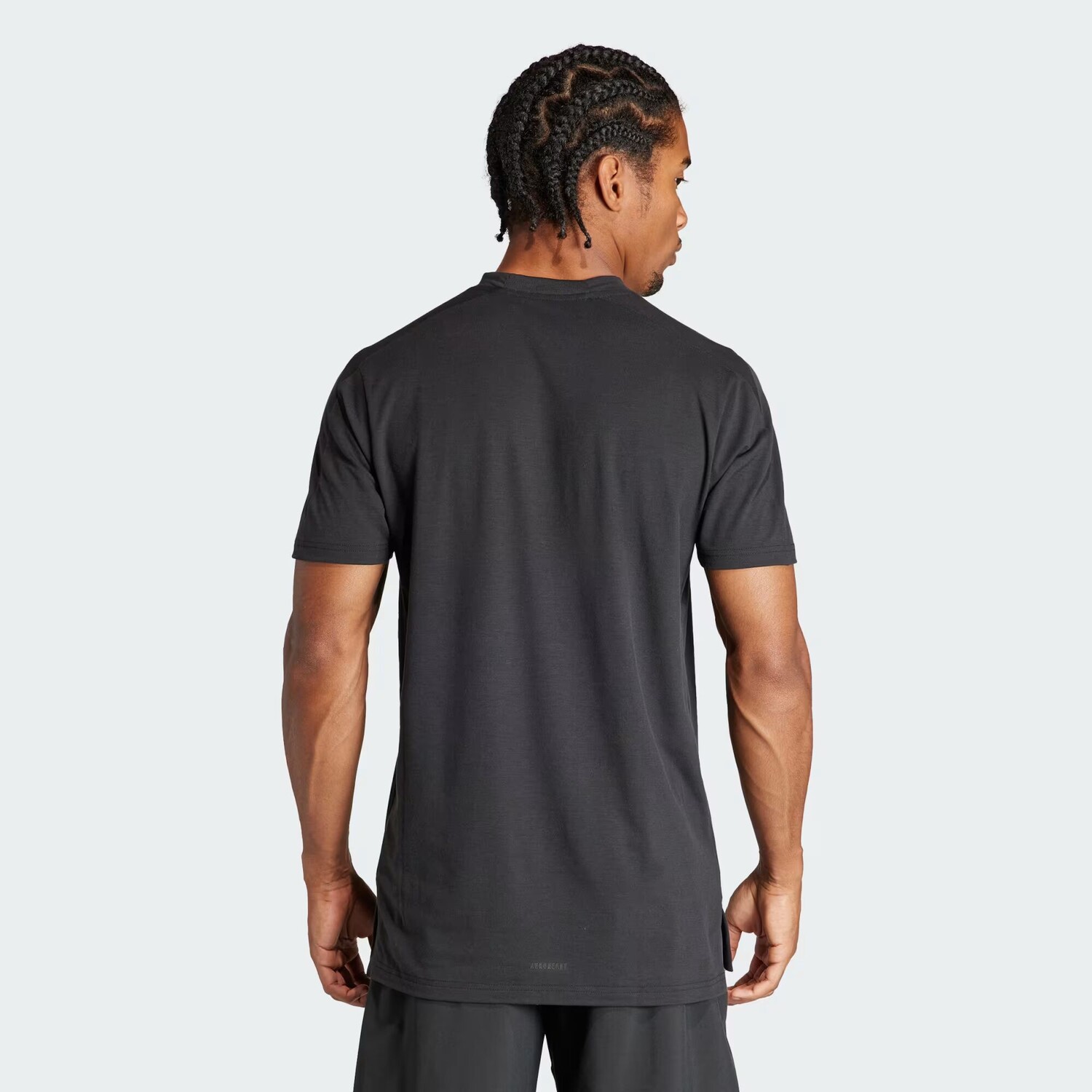 Футболка для тренировок и тренировок Adidas, цвет Black — фото 2