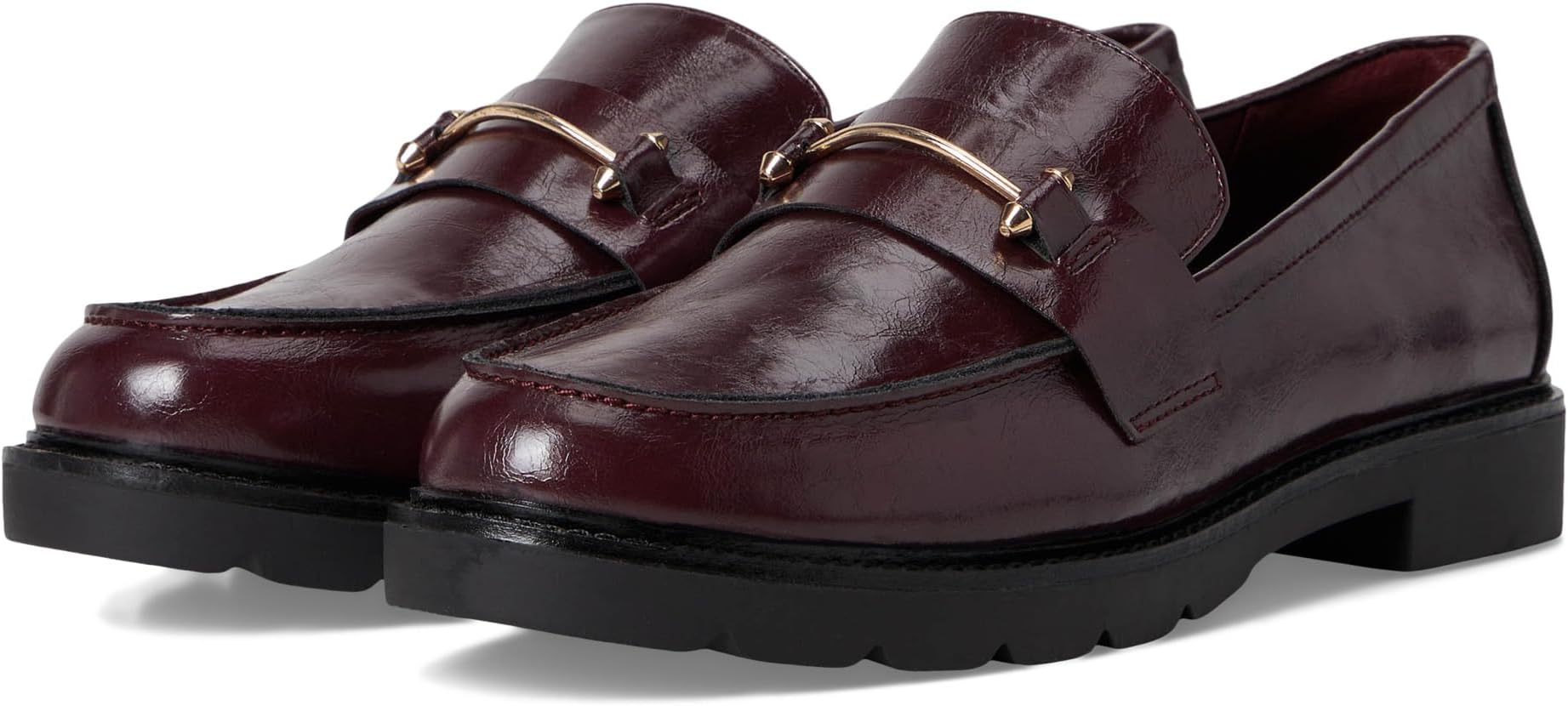 Лоферы Anne Klein Emme, цвет Wine Crinkle
