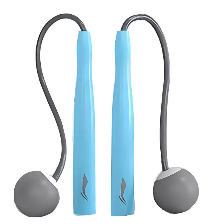 

Развлекательная скакалка для детей материал ручек pvc шнур, материал корпуса abs беспроводная LINING, синий