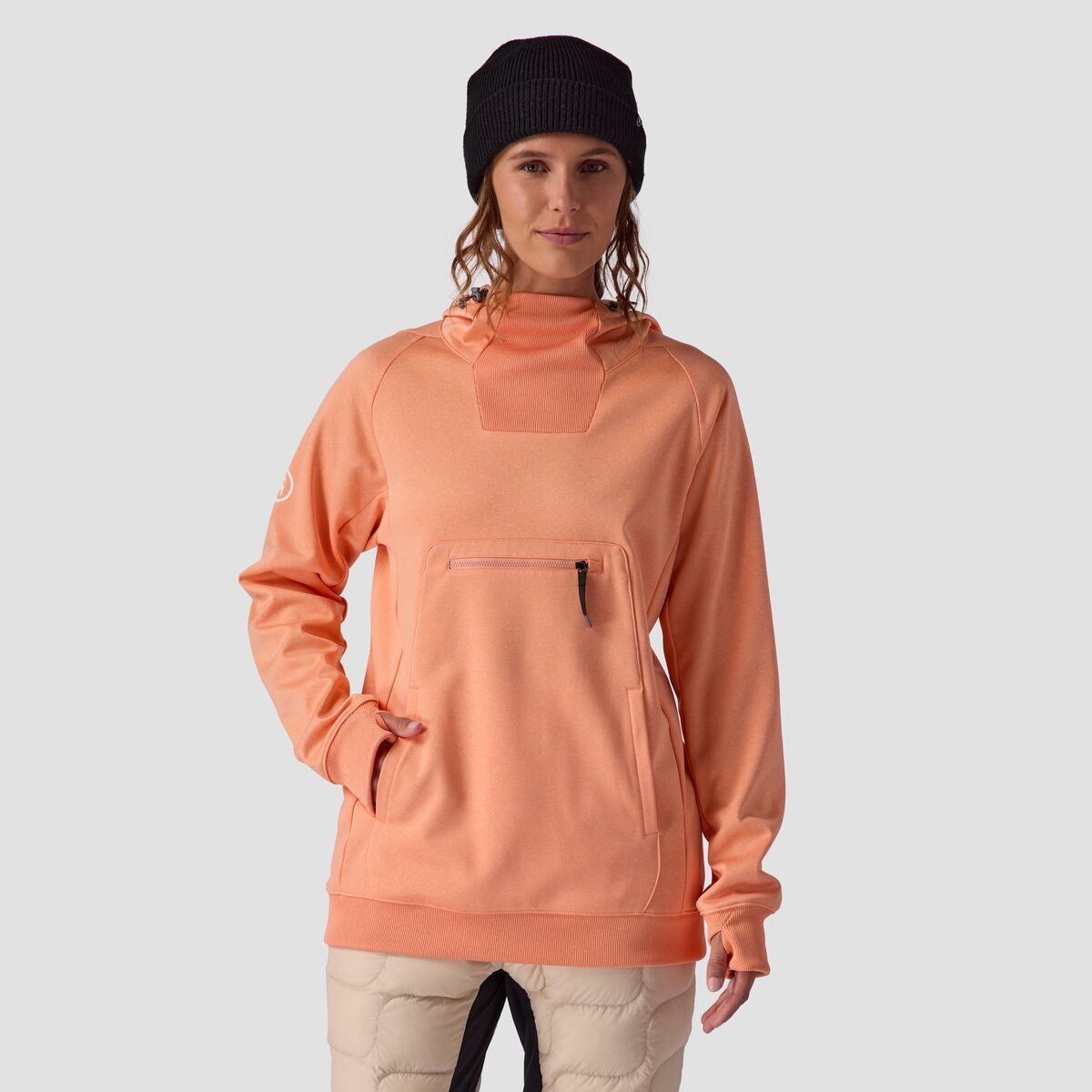 

Водоотталкивающий худи Meltdown Backcountry, цвет peach sky