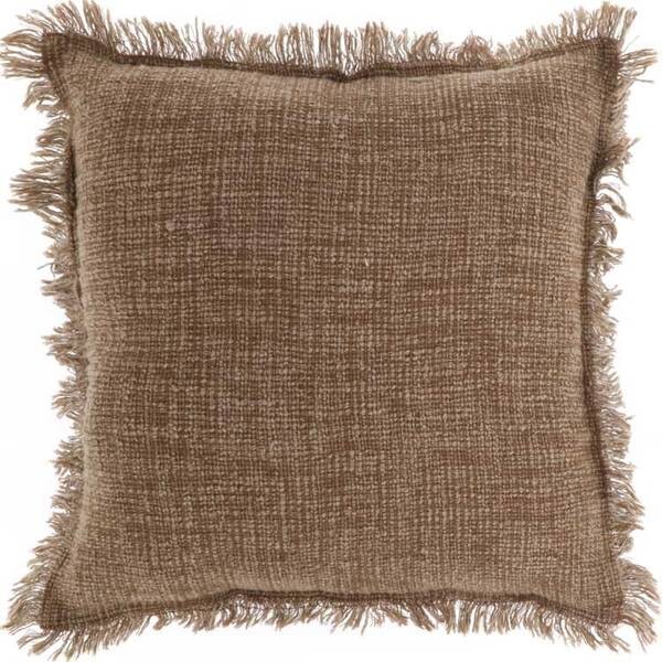 

Декоративная подушка Unique Living Maxime, 45x8x45 см цвет braun/dunkelbraun