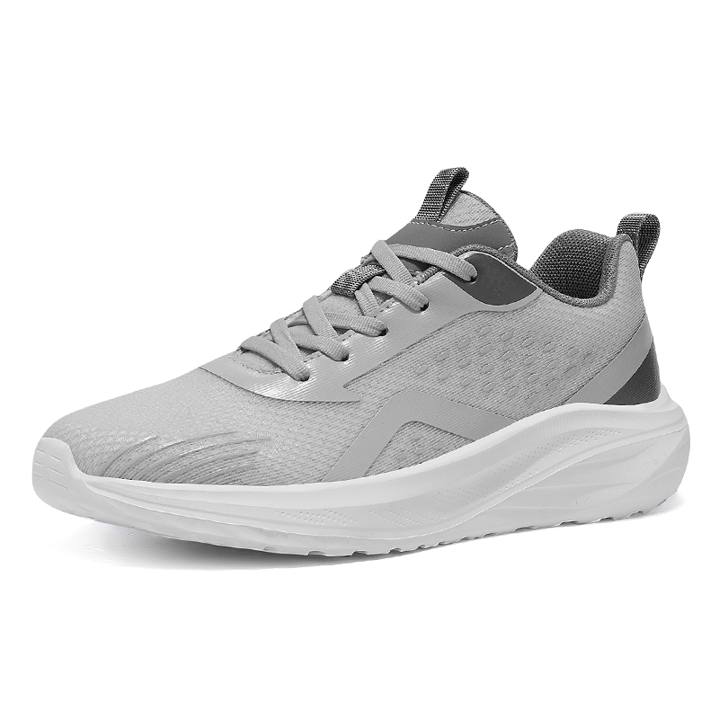 

GOBLIN SHARKS 1759 Мужские легкие повседневные кеды с амортизацией серого цвета, цвет Gray