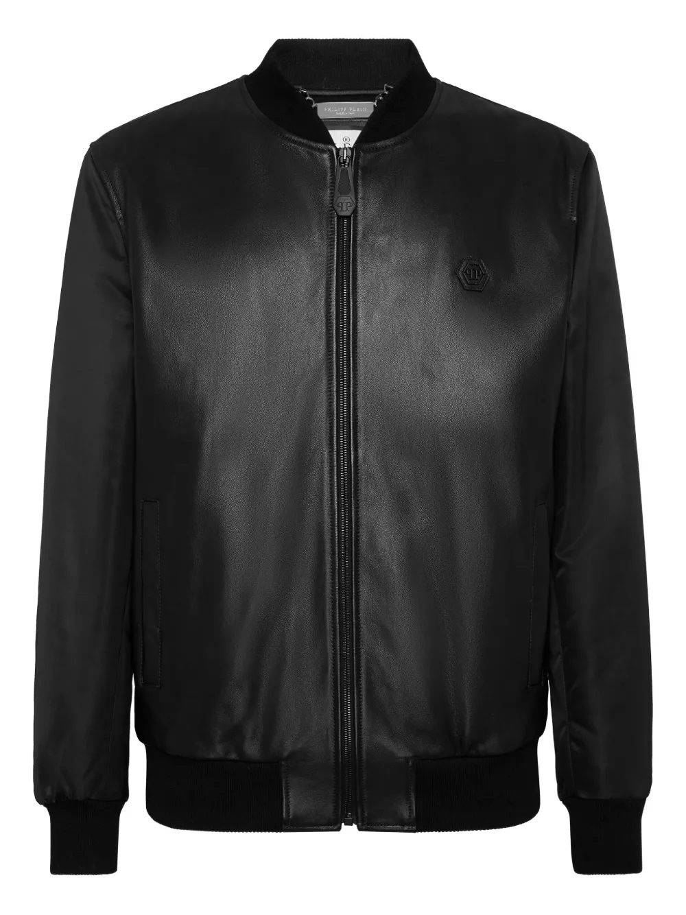 

Бомбер с логотипом Philipp Plein, черный