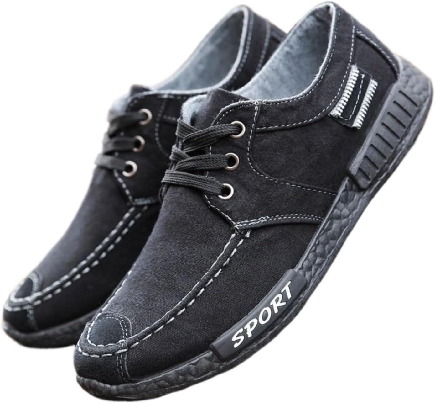 

Мужские модные кроссовки из дышащего холщового материала, удобные и повторяющие форму стопы, с противоскользящими свойствами, подходят для путешествий на открытом воздухе, походов, бега, катания на скейтборде и других видов активности Houdbdol,...