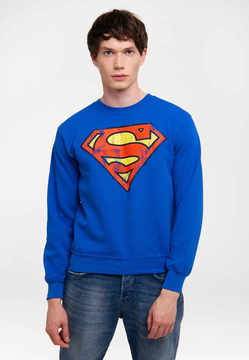 

Logoshirt Вязаный свитер "DC Comics" Logoshirt Супермена, синий