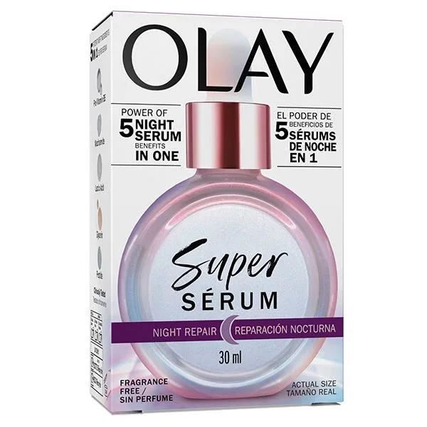 Сыворотка Olay — Ночная с 5 преимуществами Super Sérum Night Repair, 30 мл — фото 4
