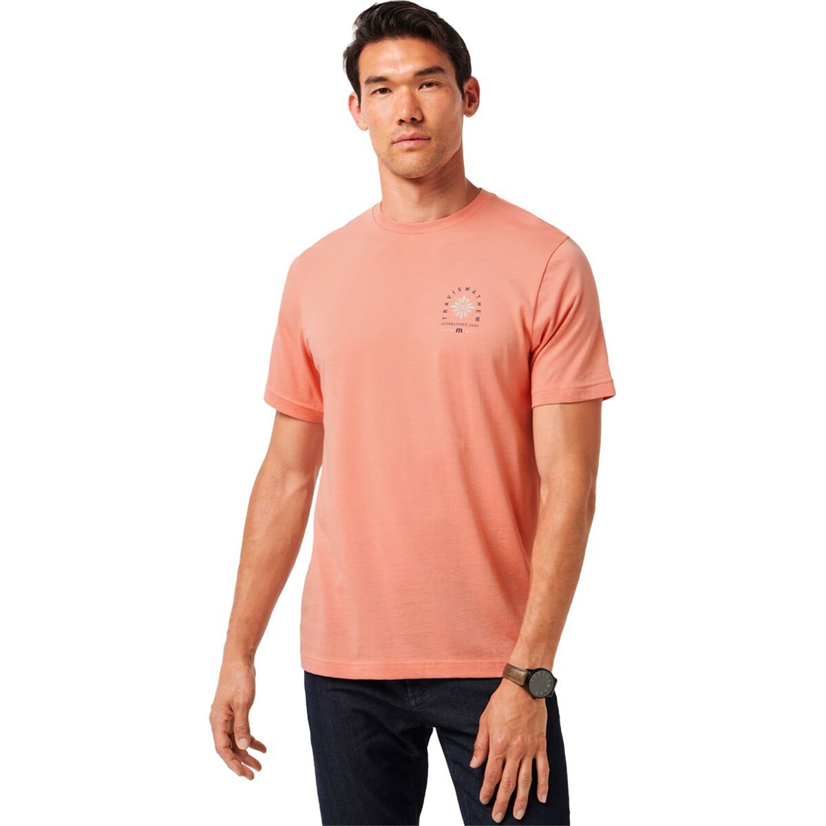 

Футболка Deco Travismathew, цвет terra cotta