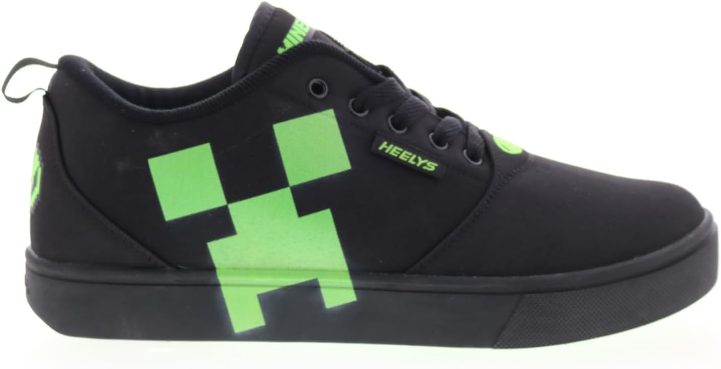 Кроссовки Heelys Mens Pro 20 Minecraft, черный/зеленый — фото 2