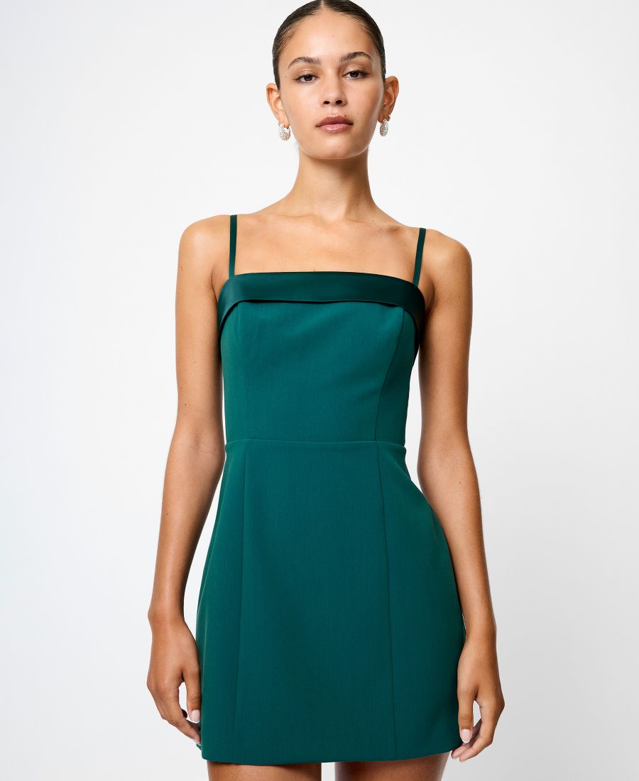 

Женское мини-платье Azra с квадратным вырезом French Connection, Evergreen