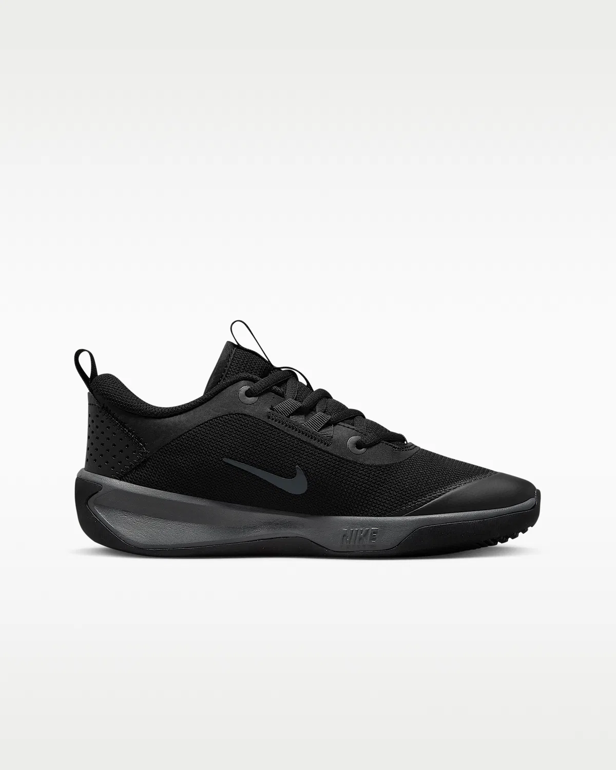 Детские кроссовки для зала Nike Omni Multi-Court, Black/Anthracite — фото 3